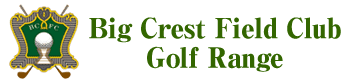 ビッグ・クレストフィールドクラブは林間コースを再現した開放感ある250ヤードのゴルフ練習場